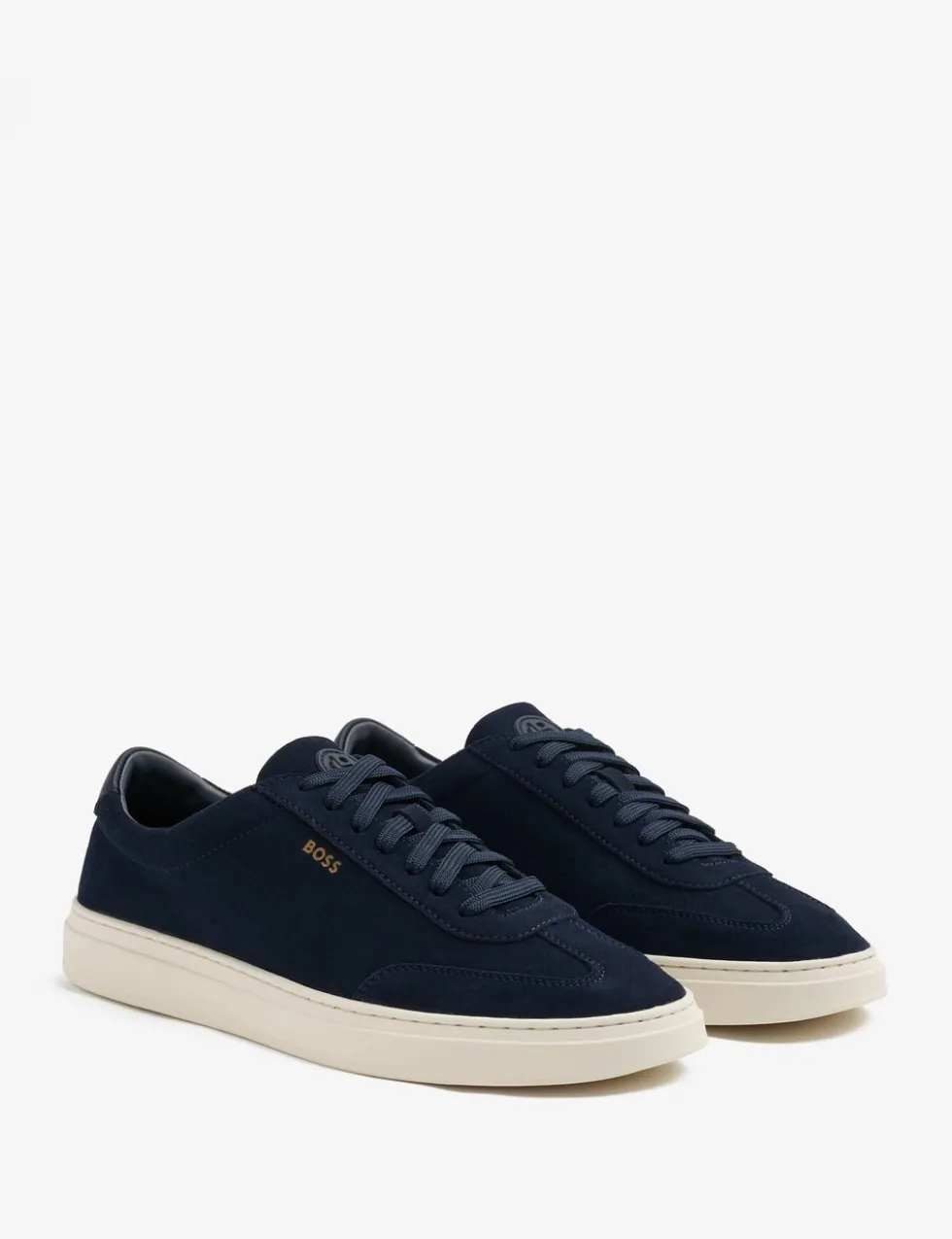 Suede Lace Up Trainers