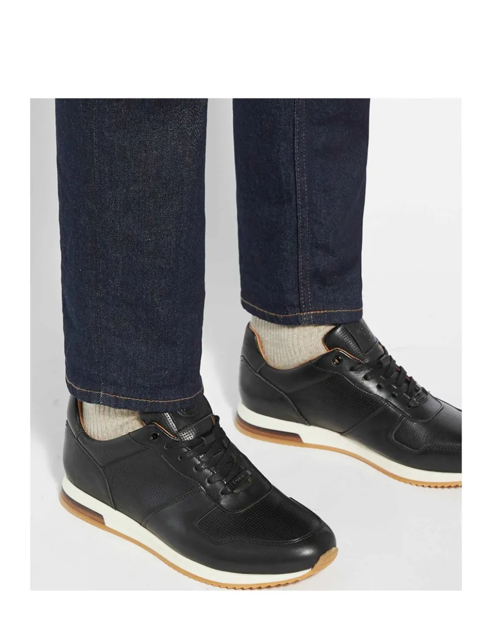 Suede Lace Up Trainers