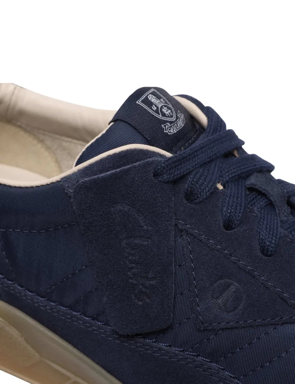 Suede Lace Up Trainers