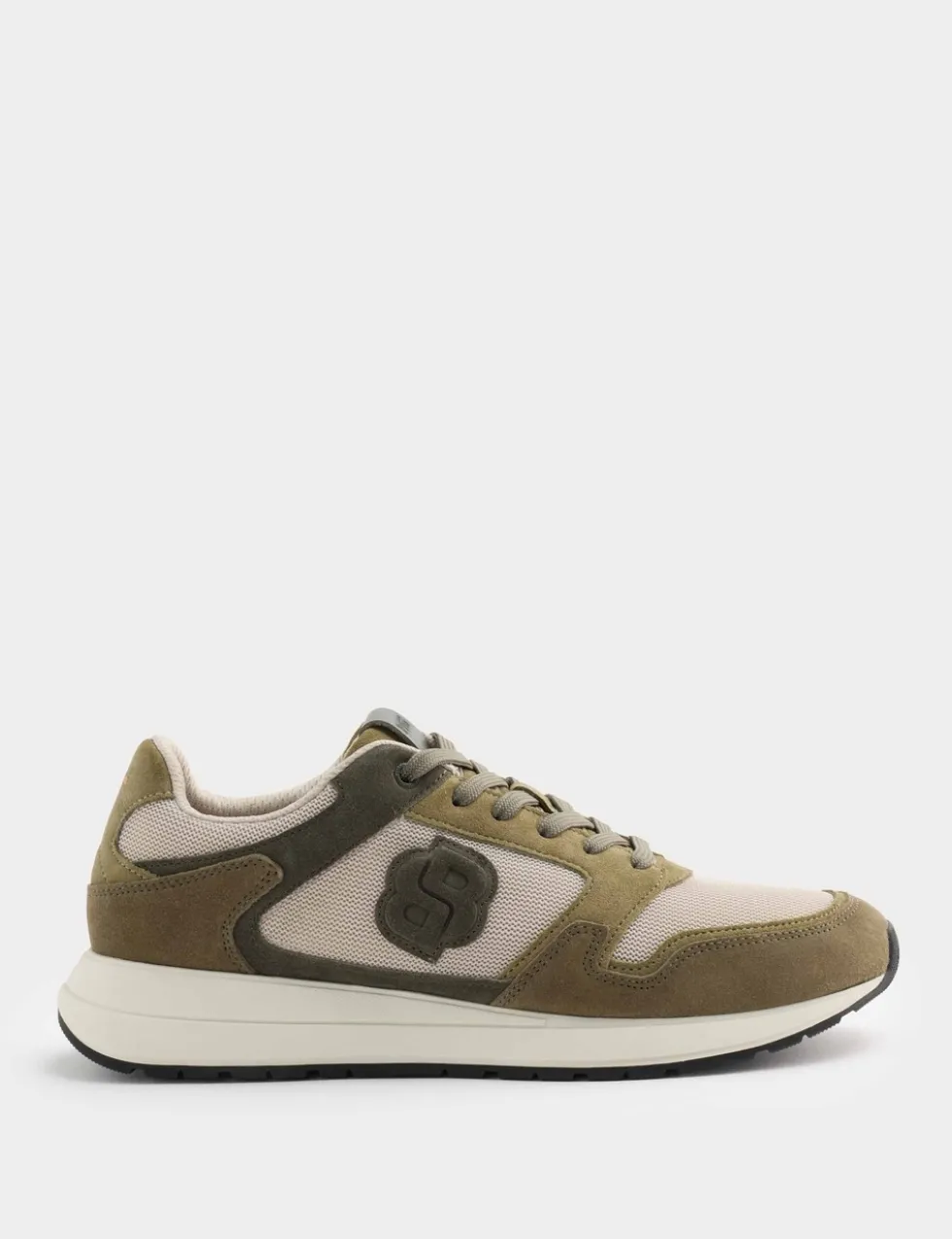 Suede Lace Up Trainers