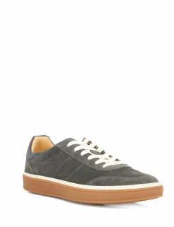 Suede Lace Up Trainers