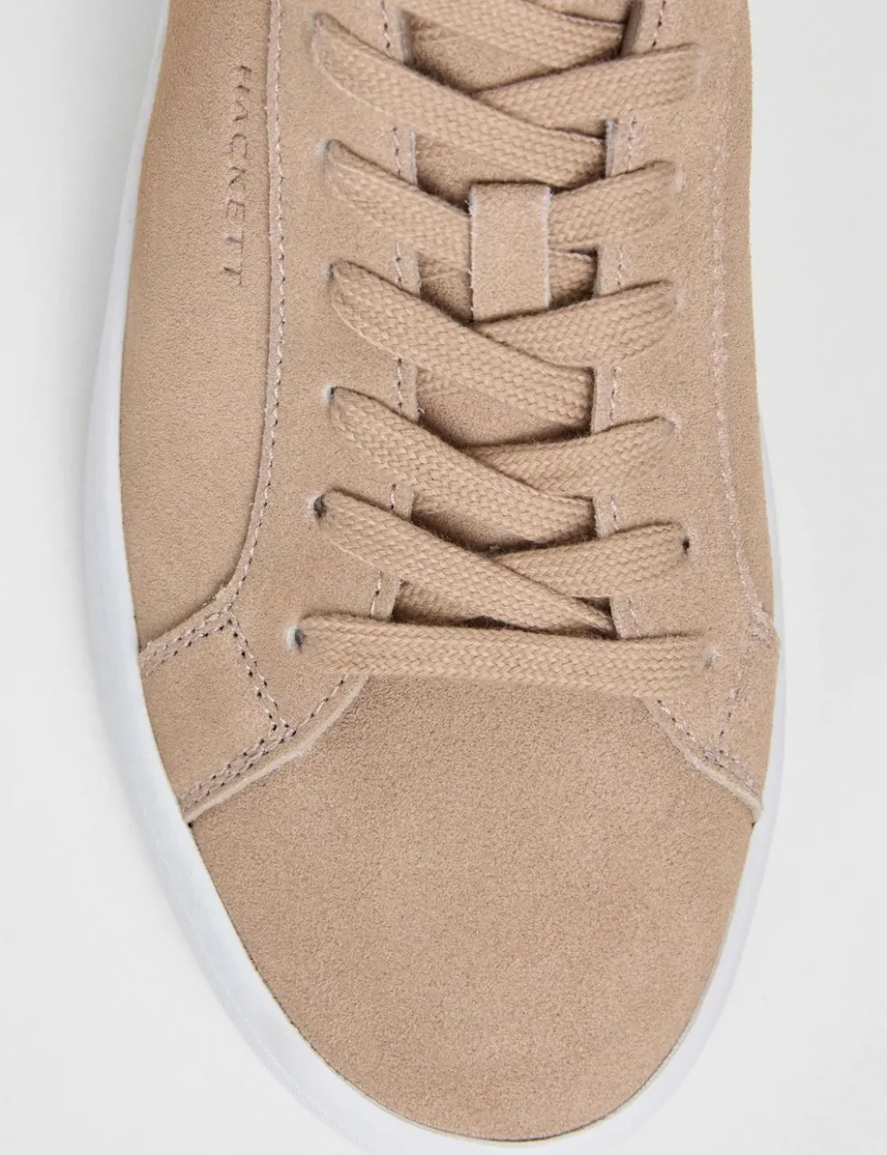 Suede Lace Up Trainers