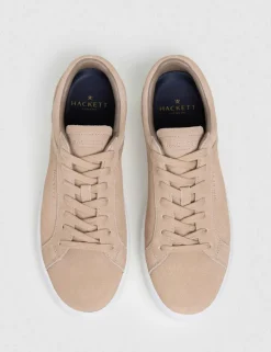 Suede Lace Up Trainers