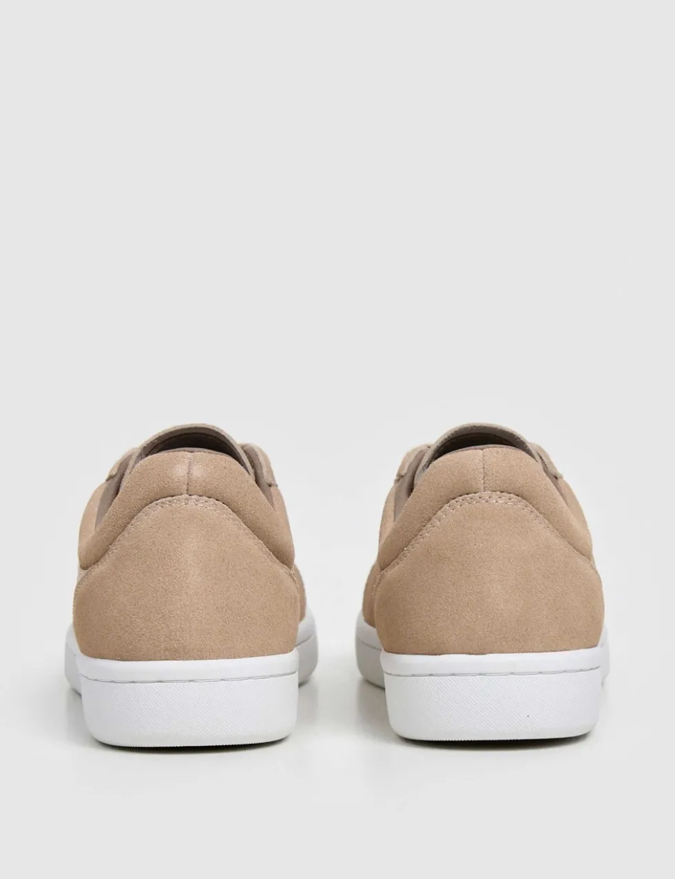 Suede Lace Up Trainers