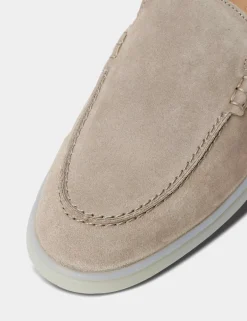Suede Loafers