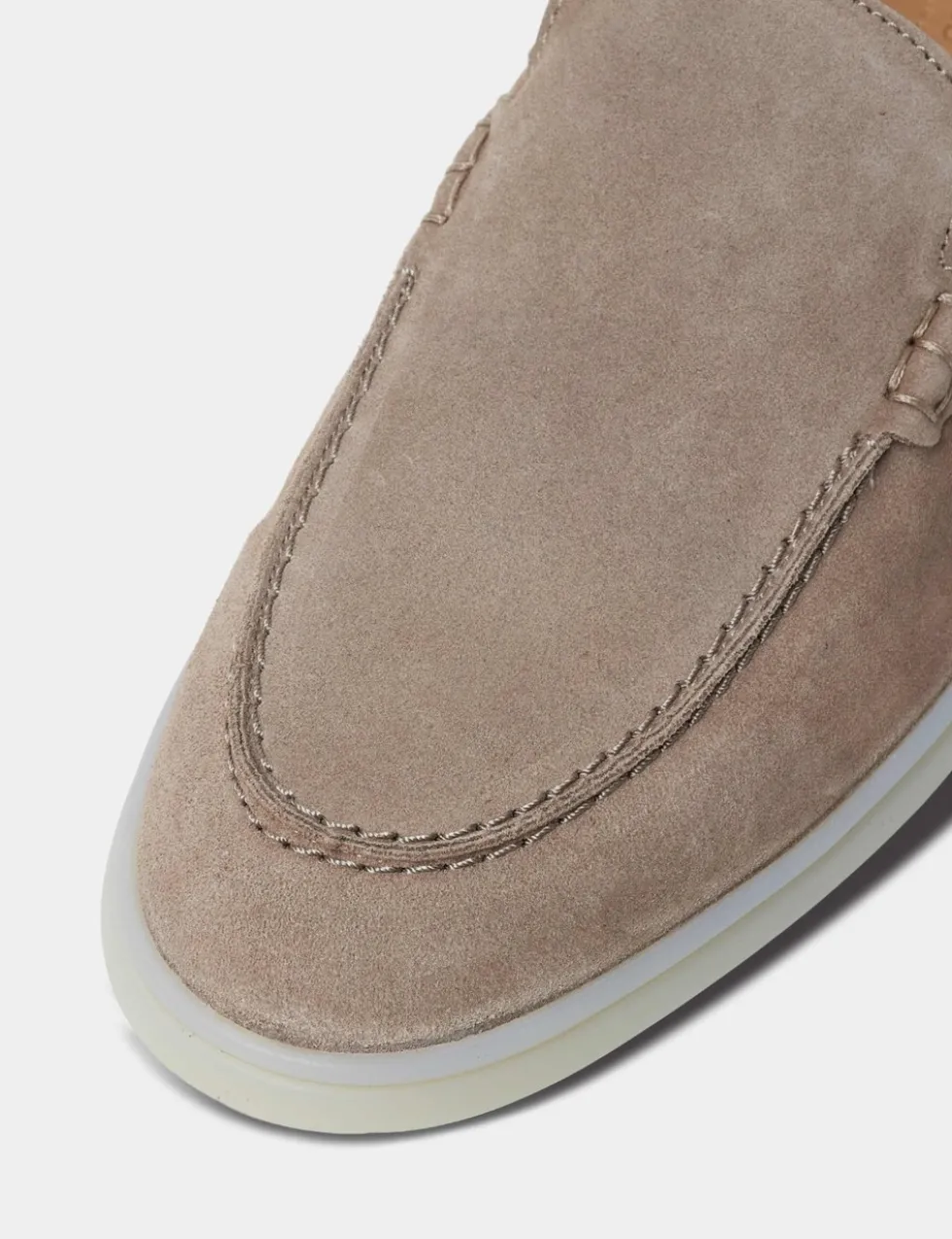 Suede Loafers