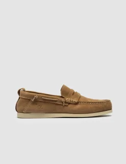 Suede Loafers