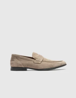 Suede Loafers