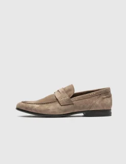 Suede Loafers