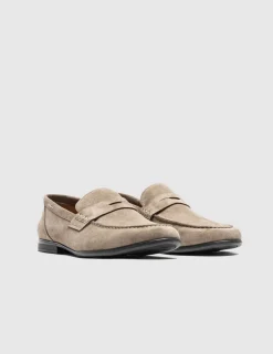 Suede Loafers