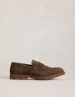 Suede Loafers