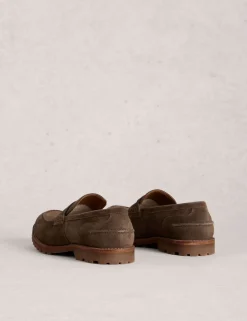 Suede Loafers