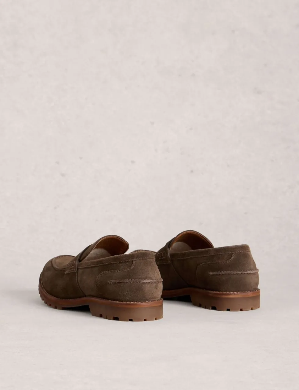 Suede Loafers