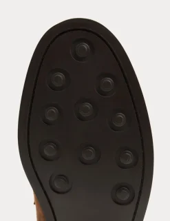 Suede Penny Loafers