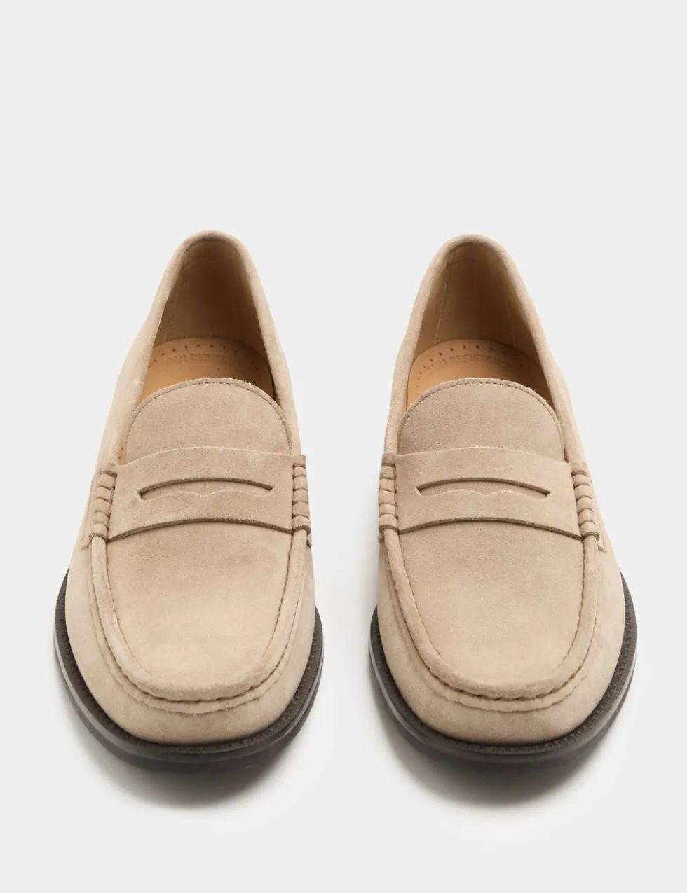 Suede Penny Loafers
