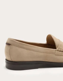 Suede Penny Loafers