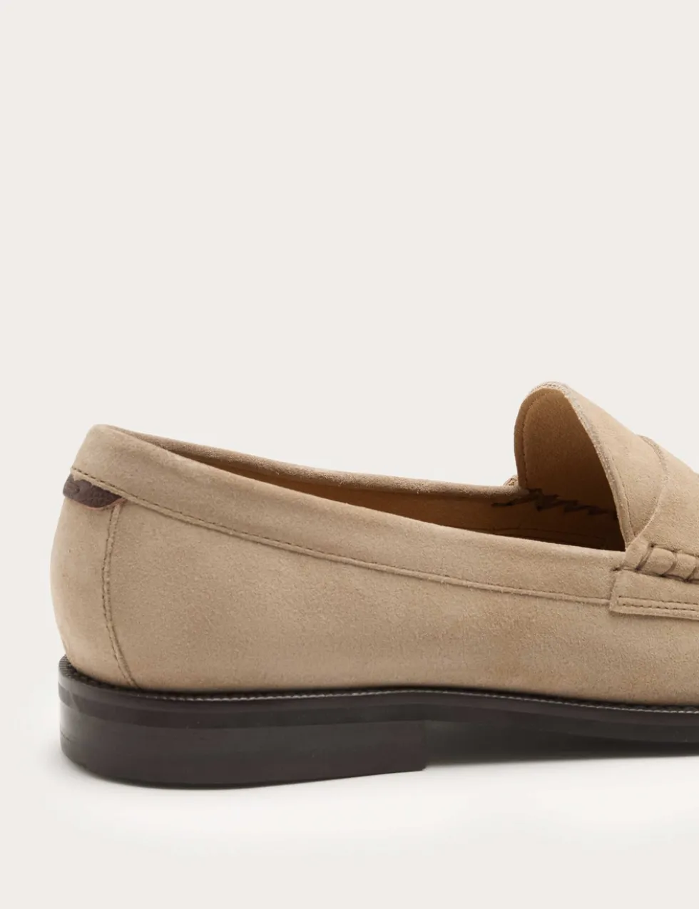 Suede Penny Loafers