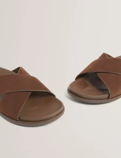 Suede Sliders