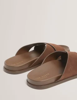 Suede Sliders