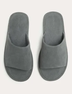 Suede Sliders