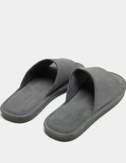 Suede Sliders