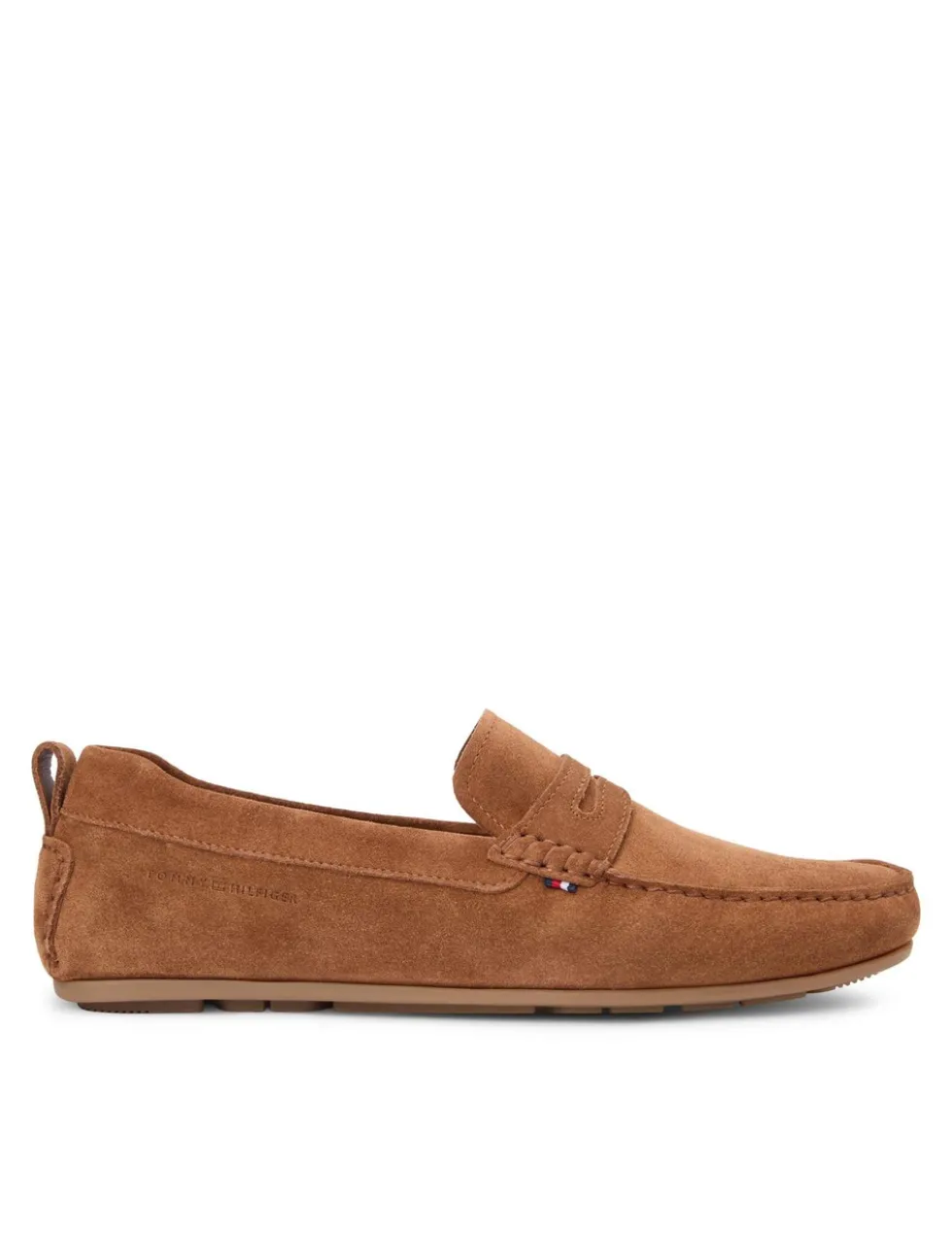 Suede Slip On Loafers