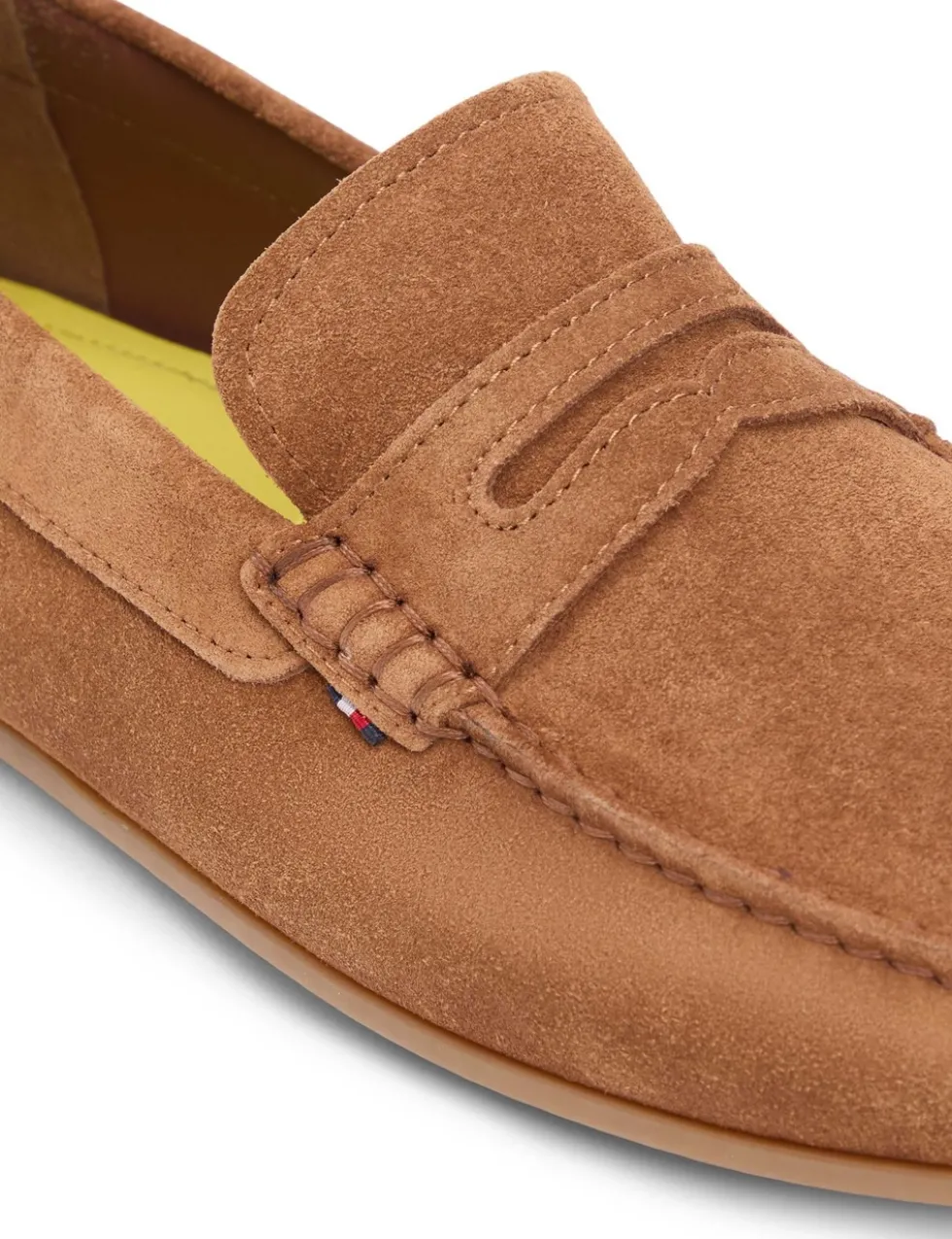 Suede Slip On Loafers