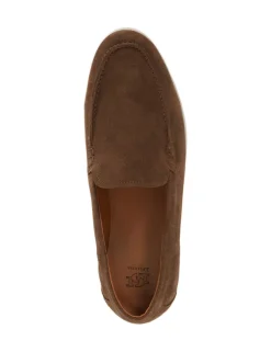 Suede Slip On Loafers