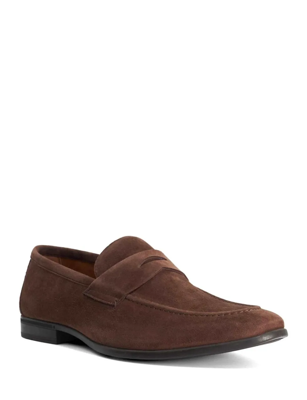 Suede Slip On Loafers