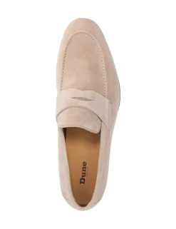 Suede Slip On Loafers