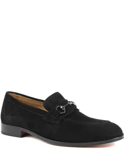 Suede Slip On Loafers