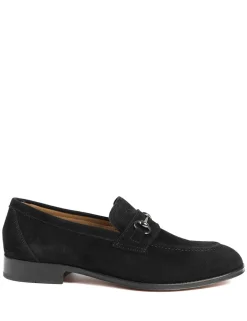 Suede Slip On Loafers