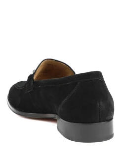 Suede Slip On Loafers