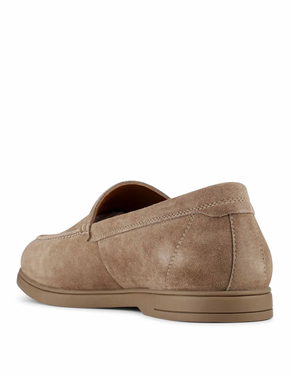 Suede Slip On Loafers