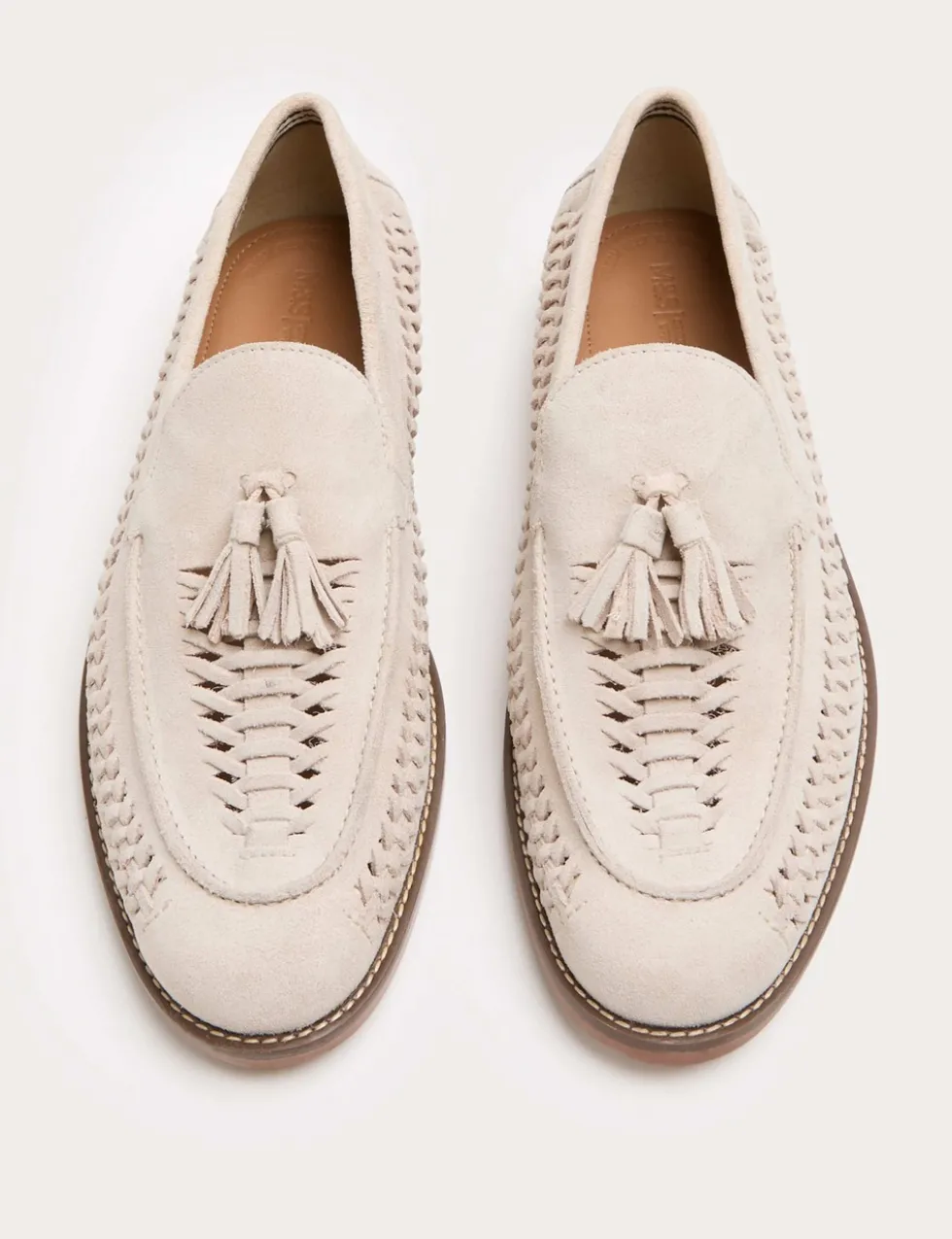 Suede Slip On Loafers