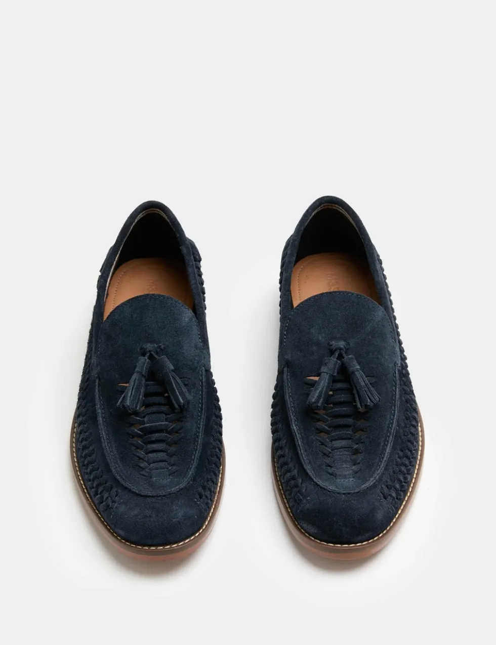 Suede Slip On Loafers