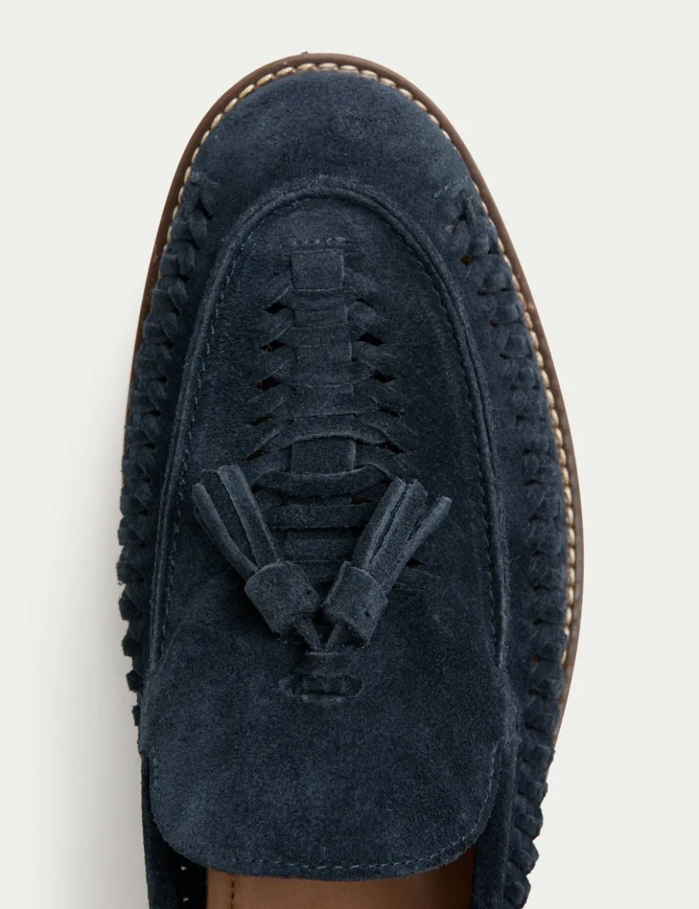 Suede Slip On Loafers
