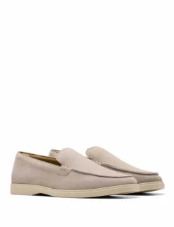 Suede Slip-On Loafers