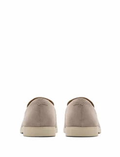 Suede Slip-On Loafers