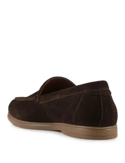 Suede Slip-On Loafers
