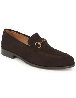 Suede Slip-On Loafers