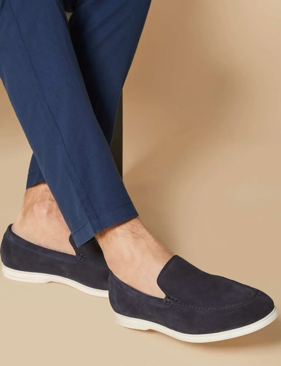 Suede Slip-On Shoes