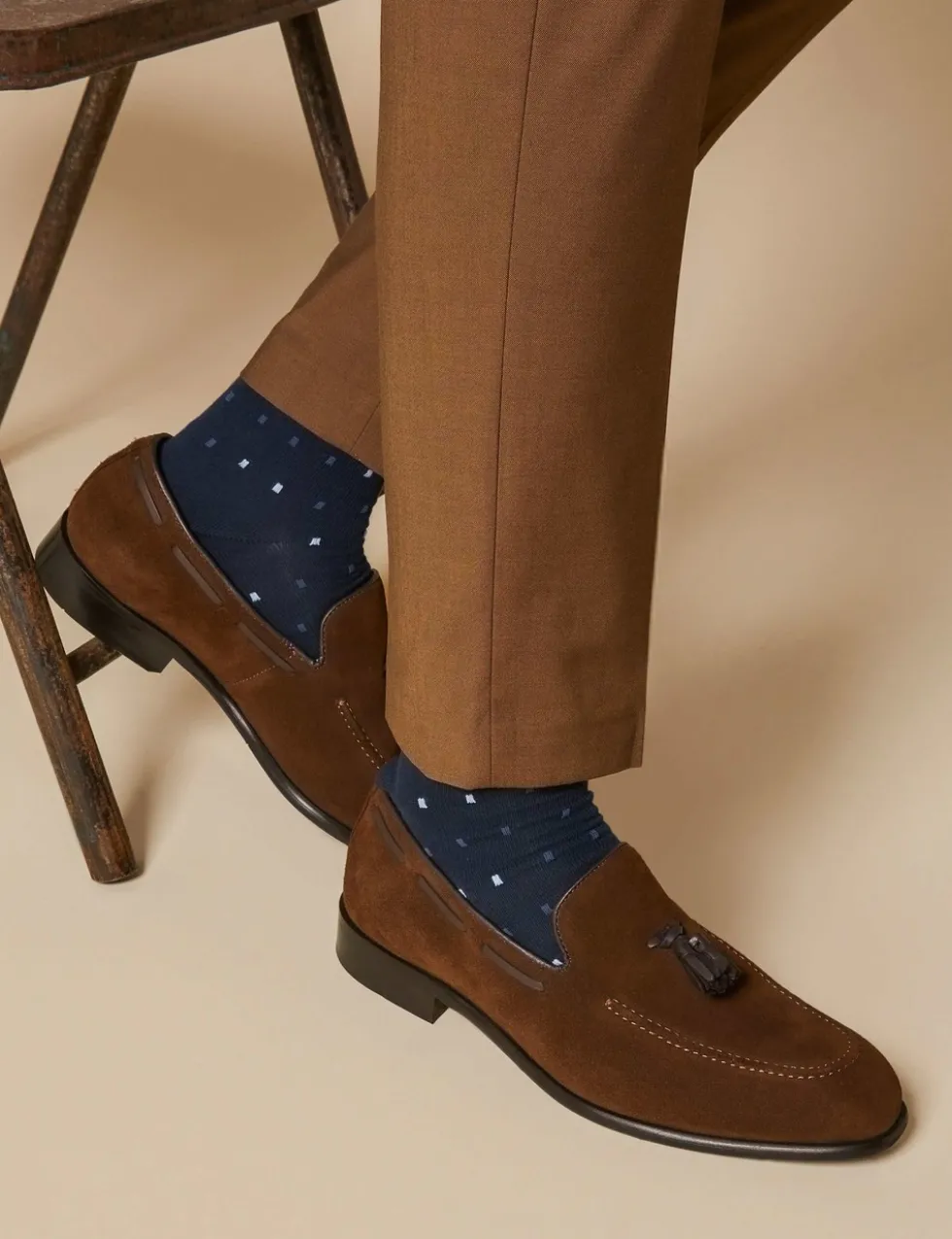 Suede Slip-On Shoes