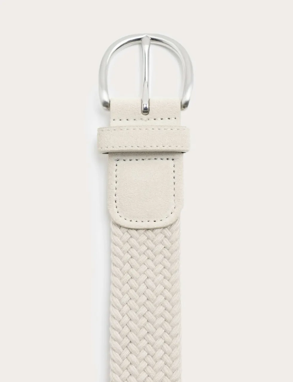 Suede Stretch Web Woven Belt