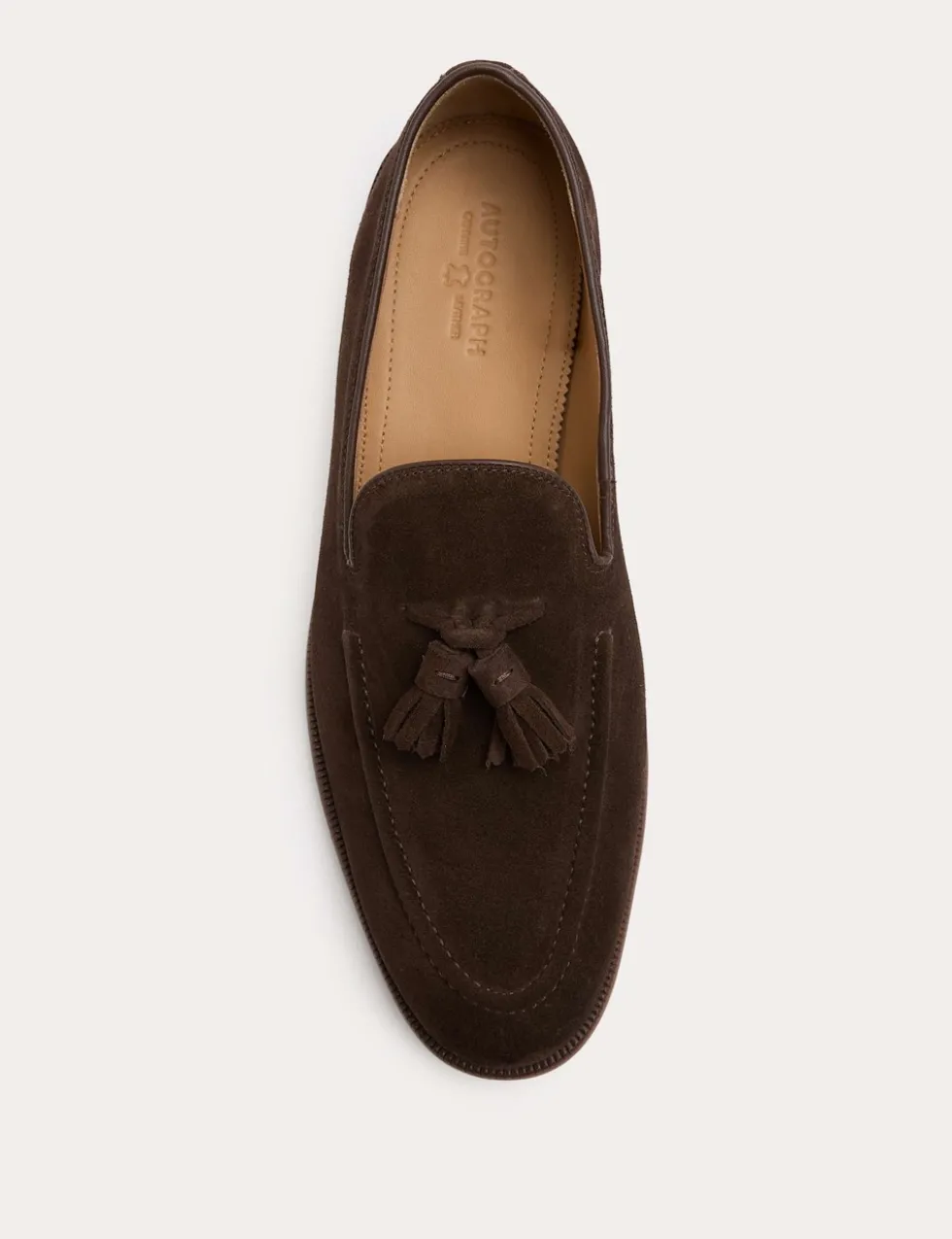 Suede Tassel Loafers