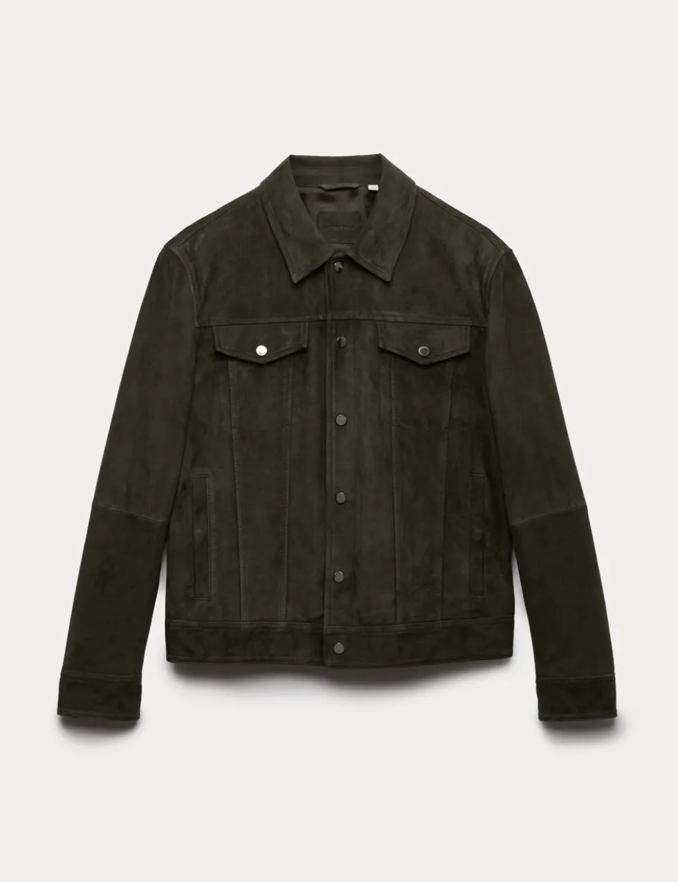 Suede Trucker Jacket