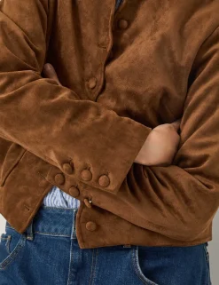 Suedette Short Jacket