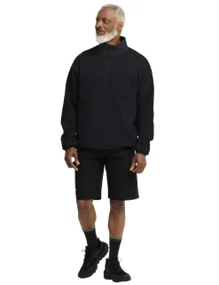 Sumetro Half Zip Funnel Neck Fleece Jacket