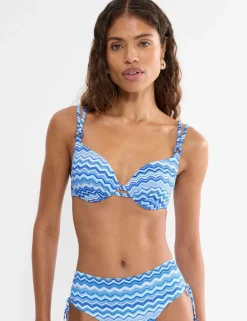 Summer Printed Padded Wired Bikini Top