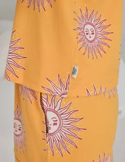 Sun Strappy Cami Top And Boxer Shortie Set